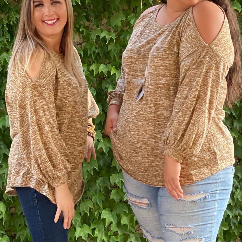 Cold Shoulder Sweater